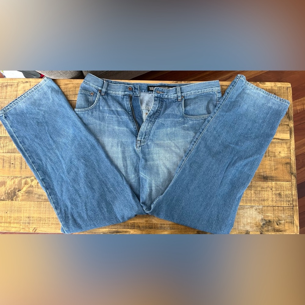Ecko unltd. Denim foundry men’s 5 pocket baggy jeans - size 38